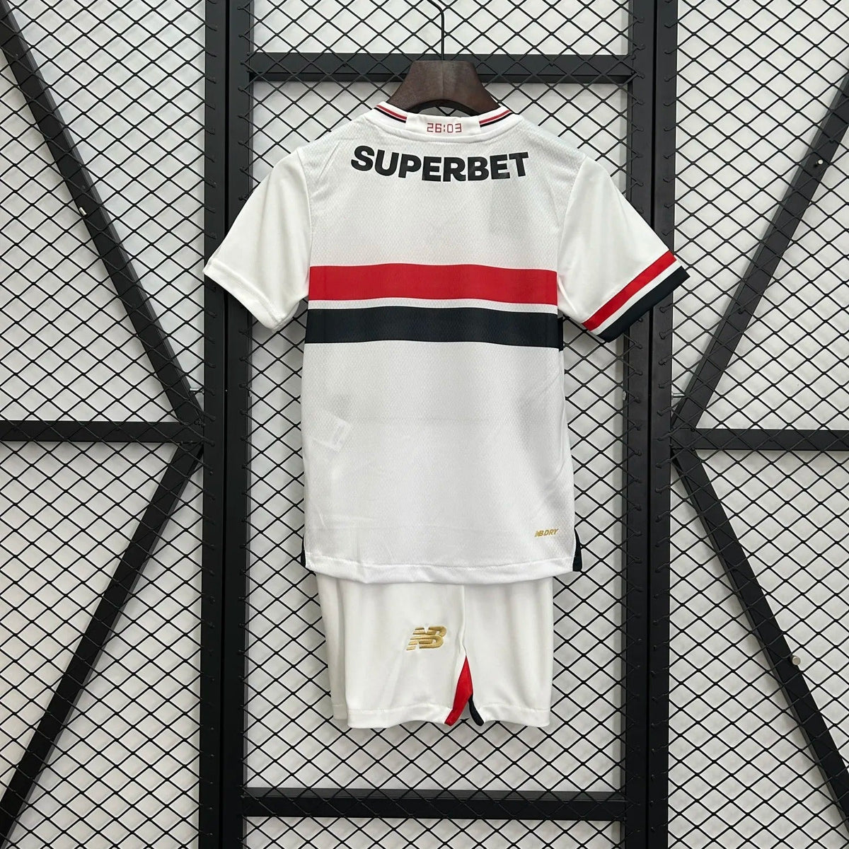 kids sao paulo home jersey 25/26 football kit soccer product image 4