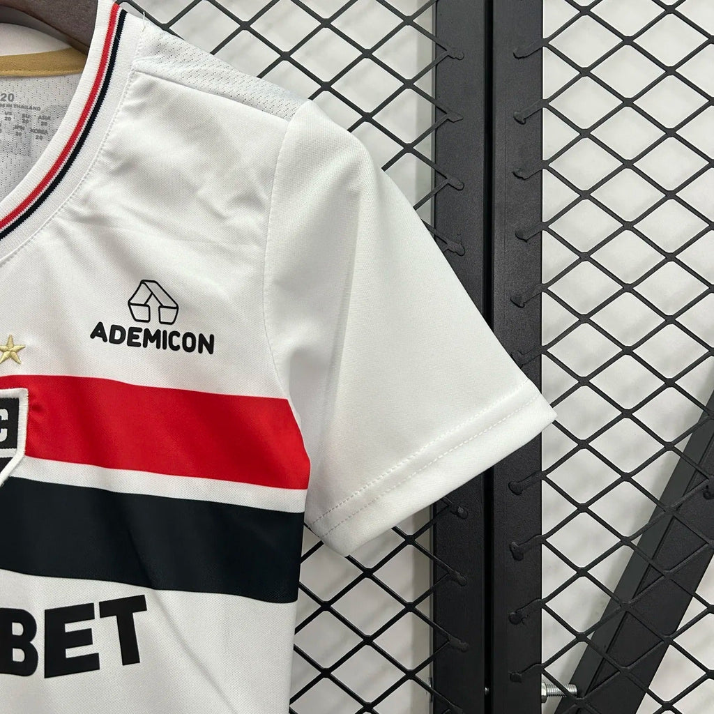 kids sao paulo home jersey 25/26 football kit soccer product image 5