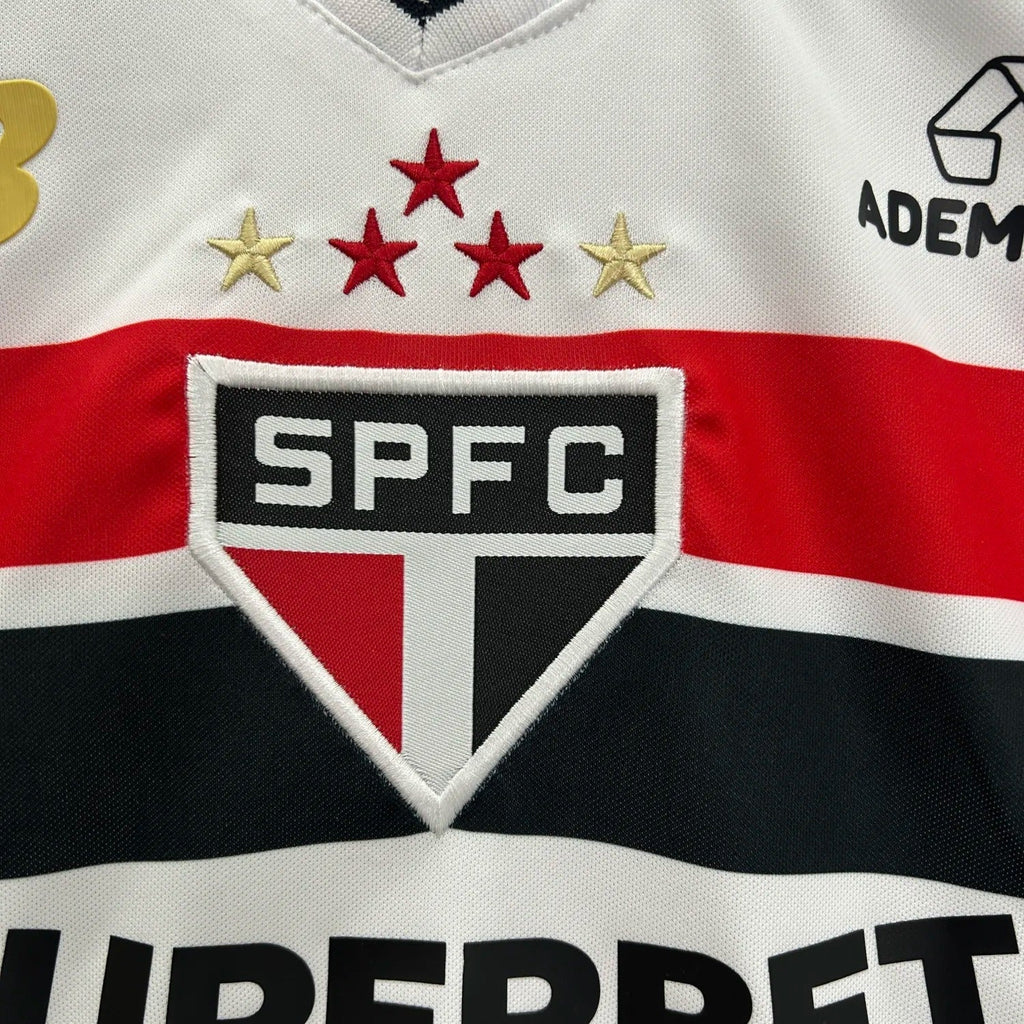 kids sao paulo home jersey 25/26 football kit soccer product image 2