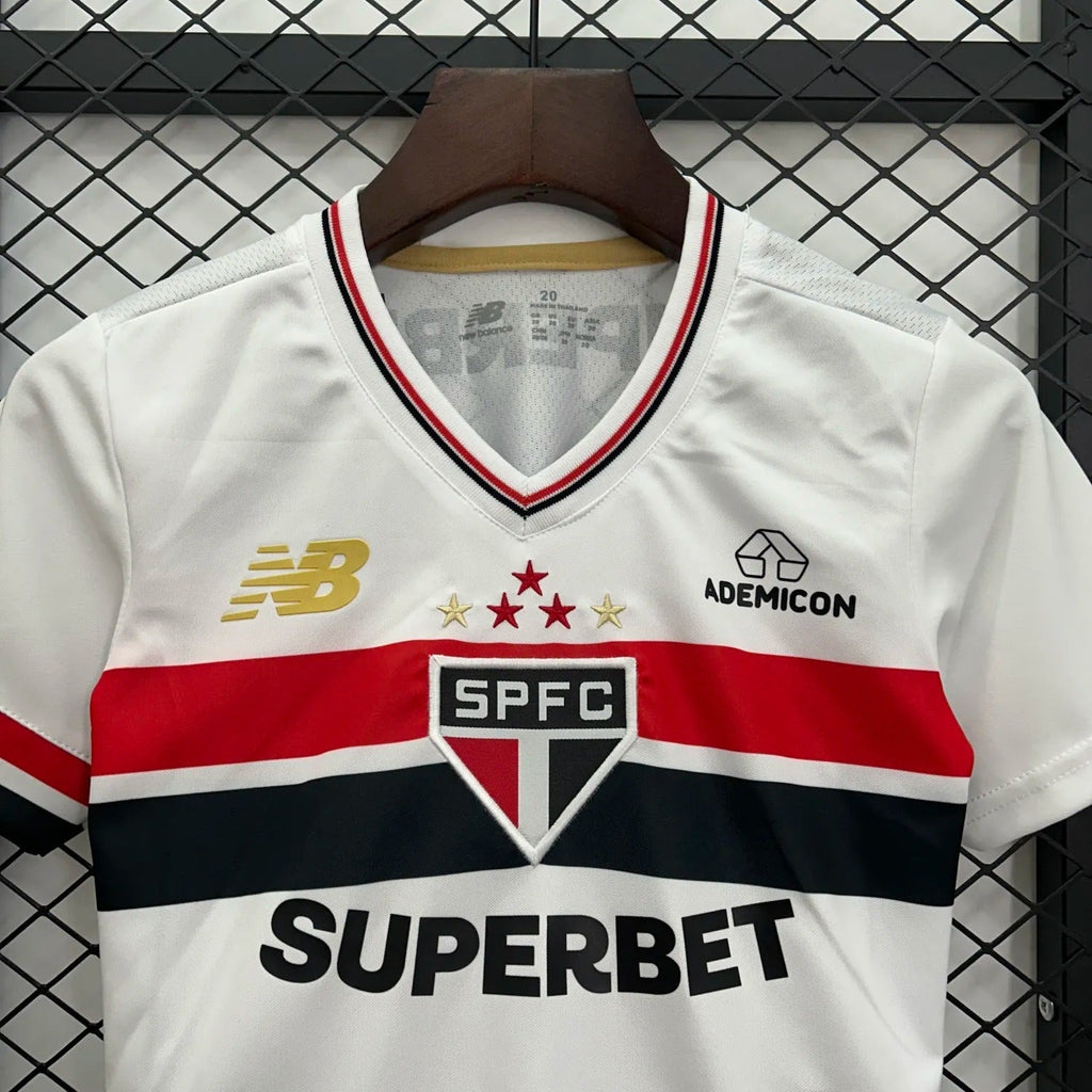 kids sao paulo home jersey 25/26 football kit soccer product image 7