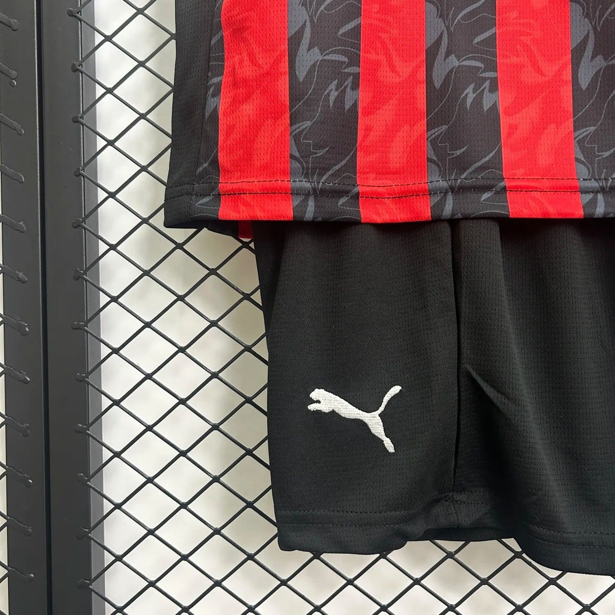kids ac milan jersey 25/26 home football kit soccer product image 6