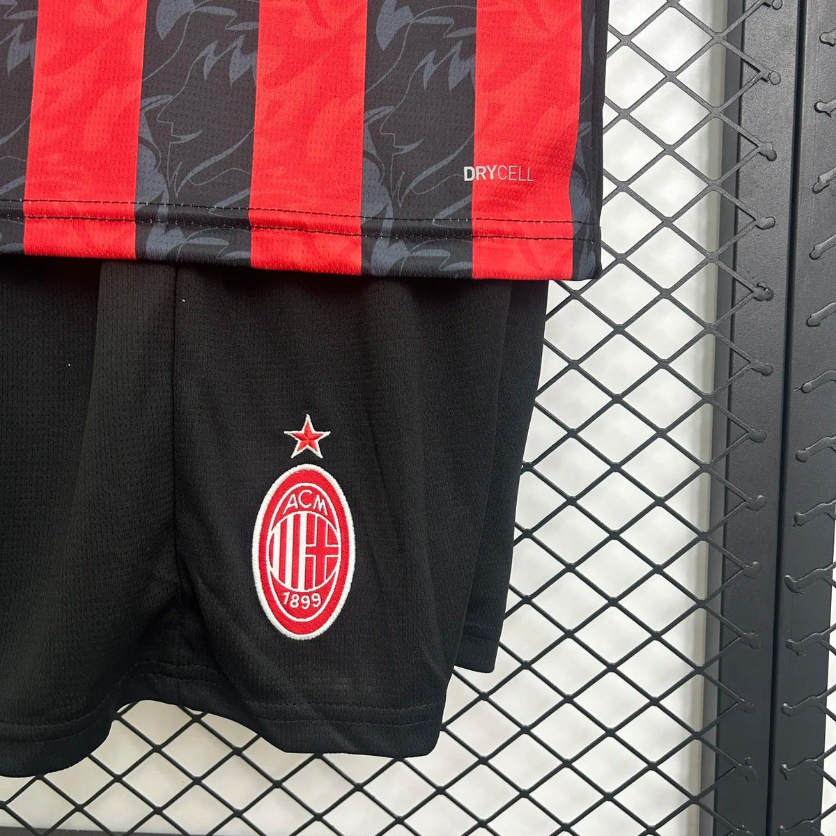 kids ac milan jersey 25/26 home football kit soccer product image 7
