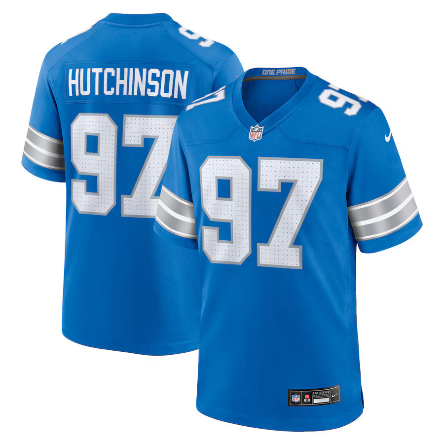 Aidan Hutchinson Detroit Lions Jersey - Blue product image 1