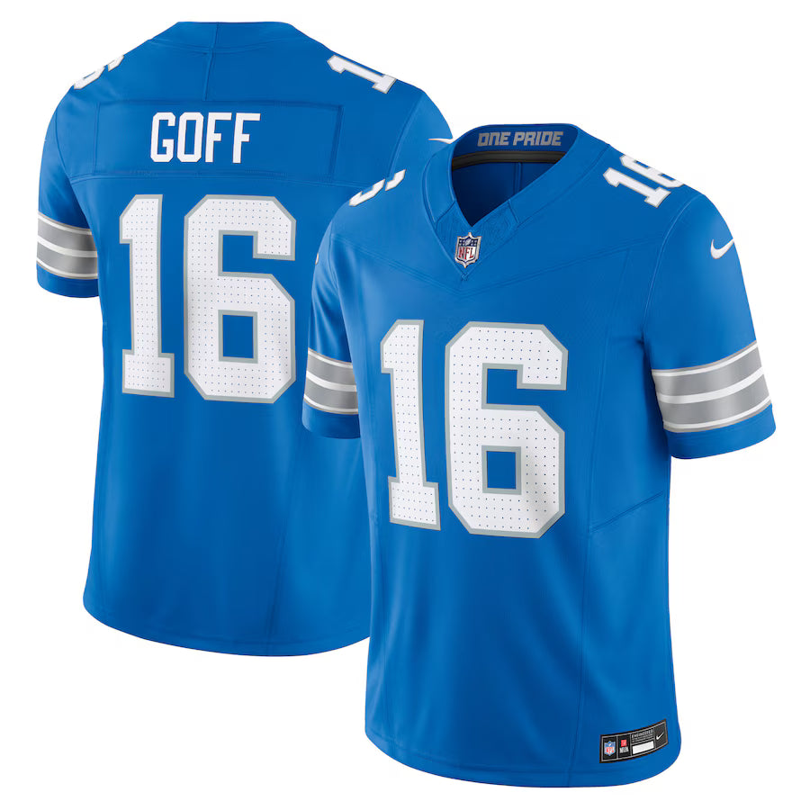 Jared Goff Detroit Lions Game Jersey - Blue product image 1
