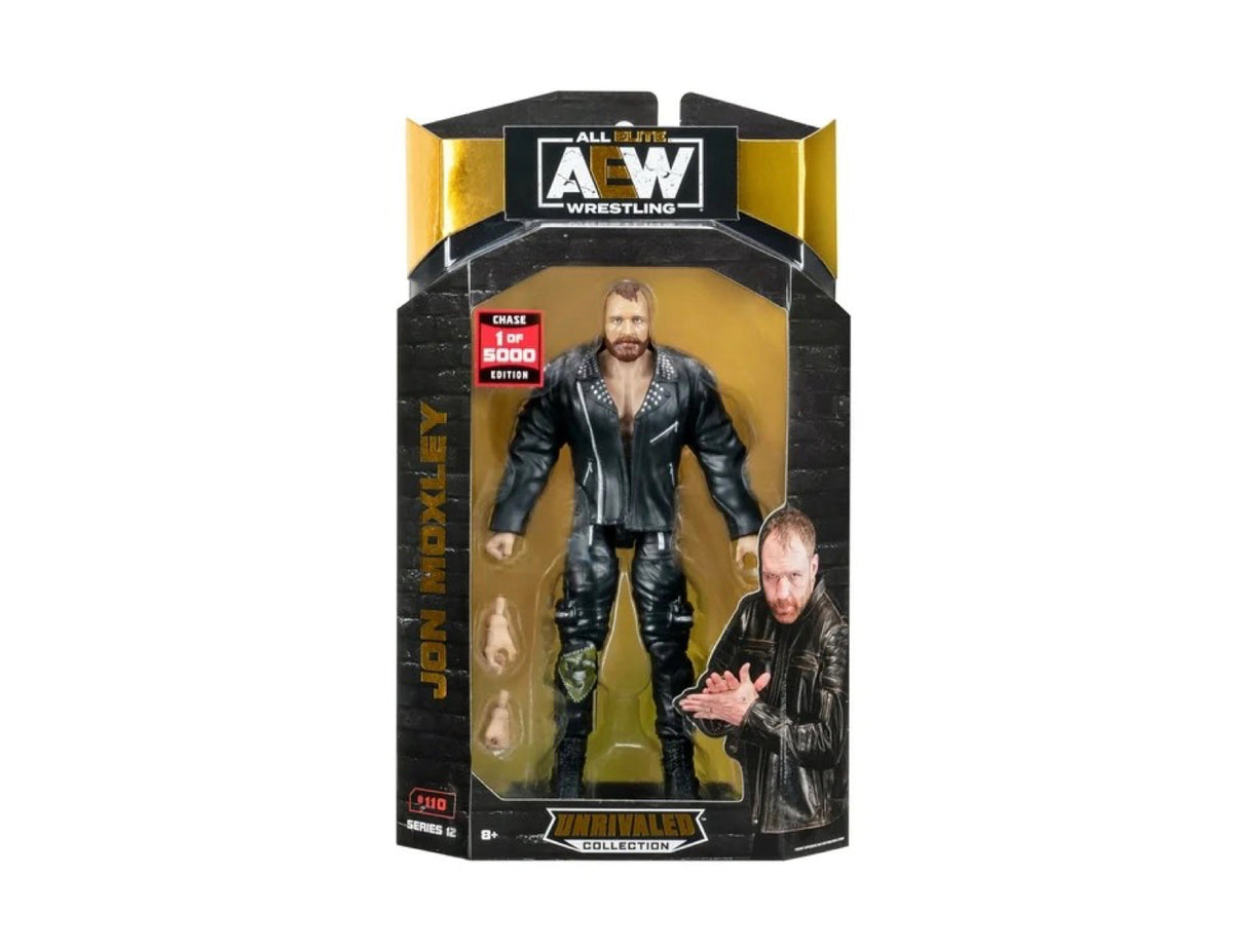 Jon Moxley Chase 1 of 3,000 (AEW All Elite Wrestling Unrivaled, JazWares) product image 1, provided for visual reference and