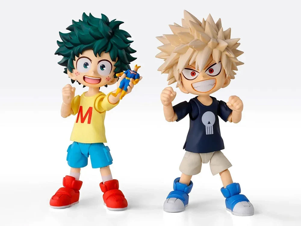 Izuku Midoriya & Katsuki Bakugo -Childhood Set- (Bandai SH Figuarts, My Hero Academia) *SEALED* product image 1, provided