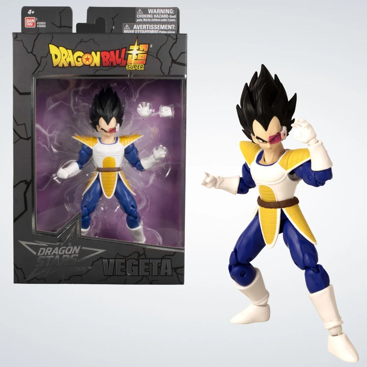 Saiyan Armor Vegeta (Dragon Stars Series, Bandai) product image 1, provided for visual reference and product detail review