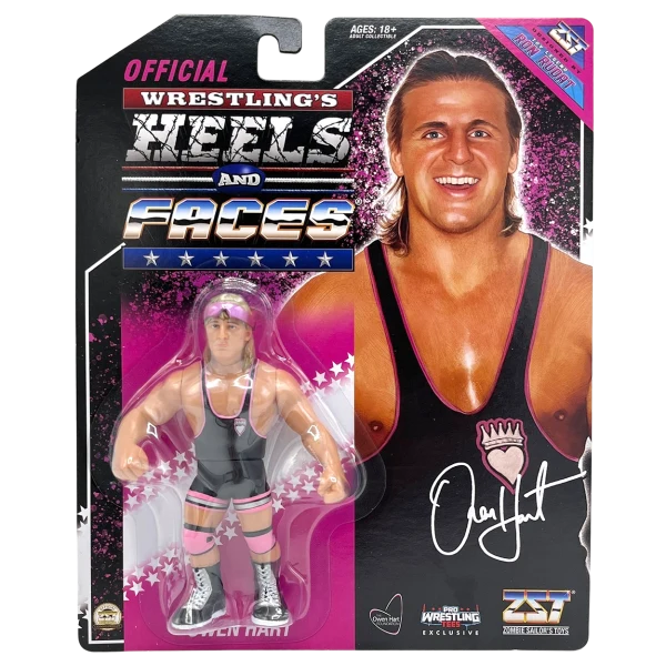 Owen Hart (ZST Heels & Faces, WWE) *Sealed* product image 1, provided for visual reference and product detail review